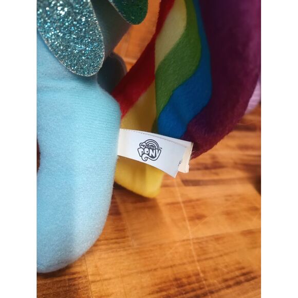 My Little Pony Rainbow Dash Plush Stuffed by‎ Hasbro Toy Factory 9" - Picture 3 of 6